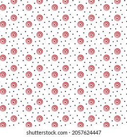 polka dot pattern background wallpaper vector illustration