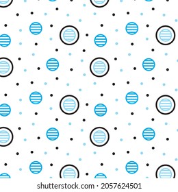 polka dot pattern background wallpaper vector illustration