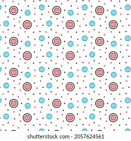polka dot pattern background wallpaper vector illustration