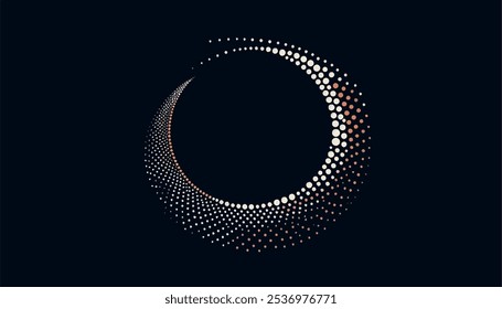 Polka Dot padrão, minimalista, padrão, ilustração, vetor, digital,