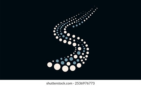 Polka Dot Pattern, minimalist, pattern, illustration, vector, digital,