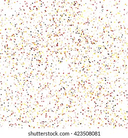  polka dot pattern on a white. Casual texture. Stylish doodle. 