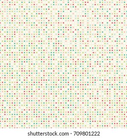 Polka dot pattern pastels color, vector background