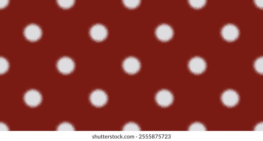 Polka dot pattern. Playful polka dot background with simple texture. Retro seamless pattern design. Vector illustration