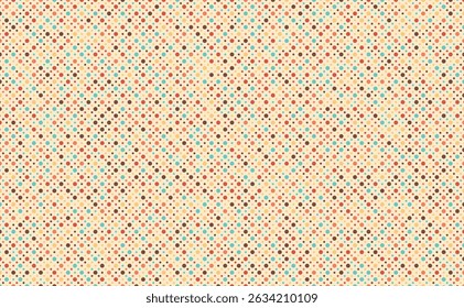 Polka dot patroon. Retro polka achtergrond