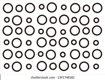 Polka Dot Pattern, Seamless Background