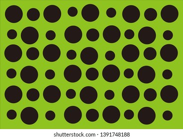 Polka Dot Pattern, Seamless Background