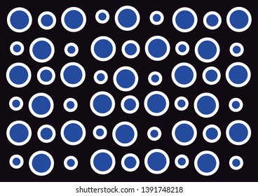 Polka Dot Pattern, Seamless Background