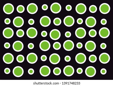 Polka Dot Pattern, Seamless Background