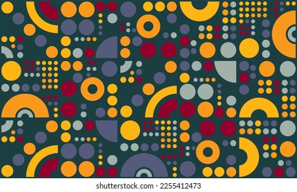 Polka Dot Pattern, Seamless Background. for clothes, fabric, wall decoration, printing, and others.
