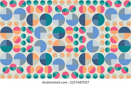 Polka Dot Pattern, Seamless Background. for clothes, fabric, wall decoration, printing, page, cover, banner, and others.
