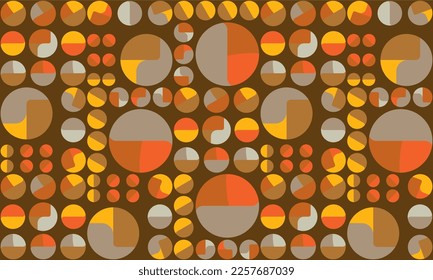 Polka Dot Pattern, Seamless Background. for clothes, fabric, wall decoration, printing, page, cover, banner, and others.
