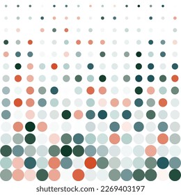 Polka dot pattern, seamless background.