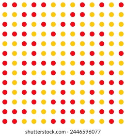 Polka dot pattern, seamless background.