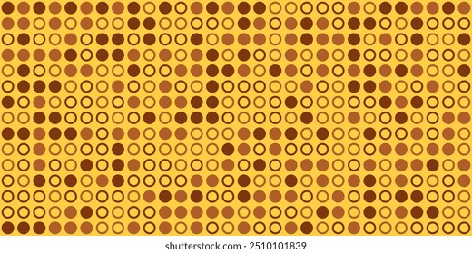 Polka dot pattern, seamless background.