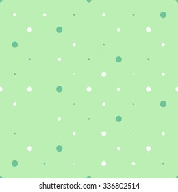 Polka Dot Pattern, Seamless Background