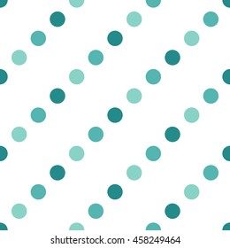 Polka Dot Pattern, Seamless Background.