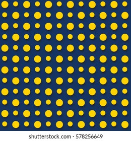 Polka dot pattern. Seamless background. Modern trendy design