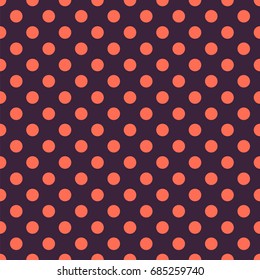 Polka Dot Pattern, Seamless Background