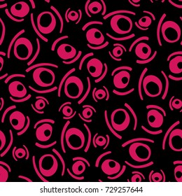 Polka Dot Pattern, Seamless Background