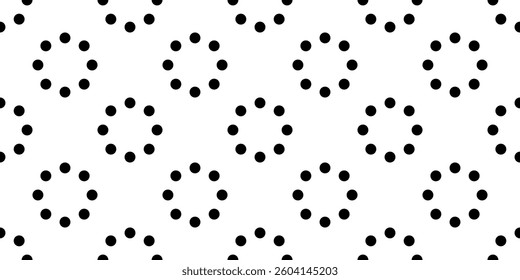 Polka dot pattern. Seamless geometric background.