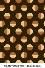 Polka dot pattern seamless. 
Stylish vector design for fabric, wallpaper, wrapping, background.