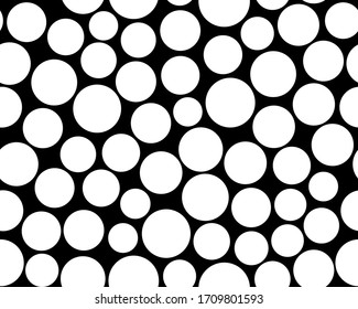 Polka dot pattern seamless. 
Stylish vector design for fabric, wallpaper, wrapping, background.