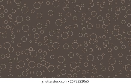 Polka Dot pattern, seamless texture white and brown pattern