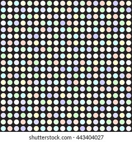 Polka dot pattern. Seamless vector dot background