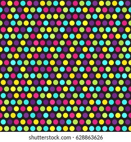 Polka dot pattern. Seamless vector