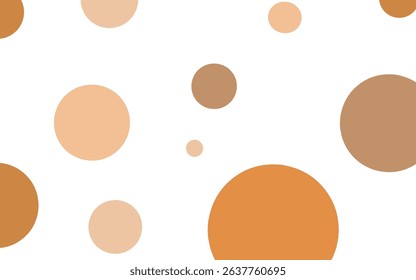 Polka dot pattern simple design and color