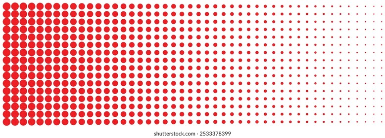 Modelo de padrão de ponto polka . Meio-tom padrão de pontos plano de fundo sem emenda. 