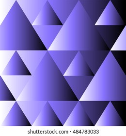 Polka dot pattern. Triangles pattern. Picture for clothes, shirts. Example of a tie, of a kerchief