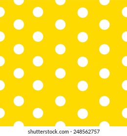 Polka dot pattern vector