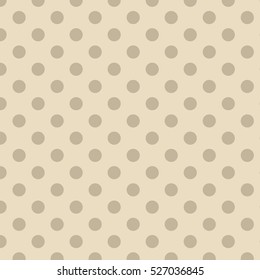 Polka dot pattern vector.