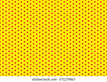 Polka dot pattern vector. 