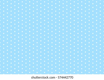 Polka dot pattern vector. 