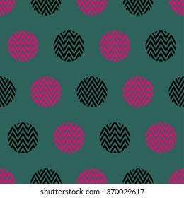 Polka dot pattern vector, can be used for wallpaper, cover fills, web page background, surface textures.