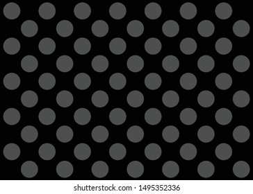 Polka dot pattern. Vector illustration