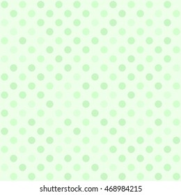 Polka dot pattern. Vector seamless background