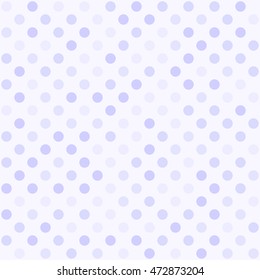 Polka dot pattern. Vector seamless dot background