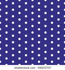 Polka dot pattern vector. Seamless background. Eps10.