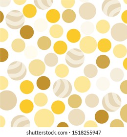 Polka dot pattern white background.