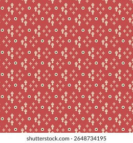 Polka Ponto Rosa Fundo Sem Costura Padrão Pastel Branco Cor Arranjos Florais.
