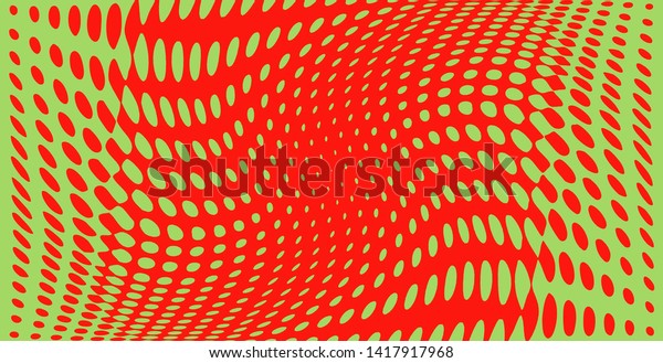 Polka Dot Pop Art Halftone Pattern Stock Vector Royalty Free