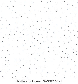 Polka ponto padrão sem costura aleatório texturizado. Plano de fundo do vetor