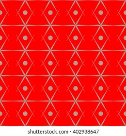  Polka dot rhombus seamless pattern. Fashion graphic background design. Modern stylish abstract texture. Colorful  template for prints, textiles, wrapping, wallpaper, website etc. VECTOR illustration