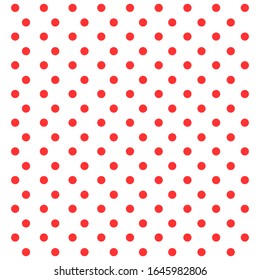 Vector EPS de fondo blanco de diseño simple con color de fondo Polka dot