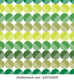 Polka dot seamless pattern.