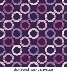 Polka dot seamless pattern. Abstract digital glitch graphic. Geometric background. Can be used for wallpaper, textile, invitation card, wrapping, web page background.